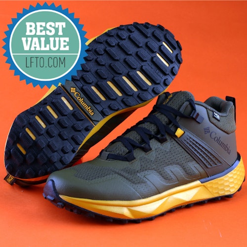 Columbia Facet 75 Mid with award overlay