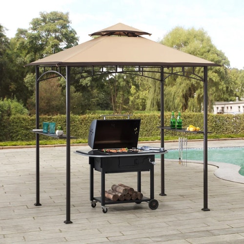 Bayamo 2.5m x 1.5m Steel BBQ Gazebo