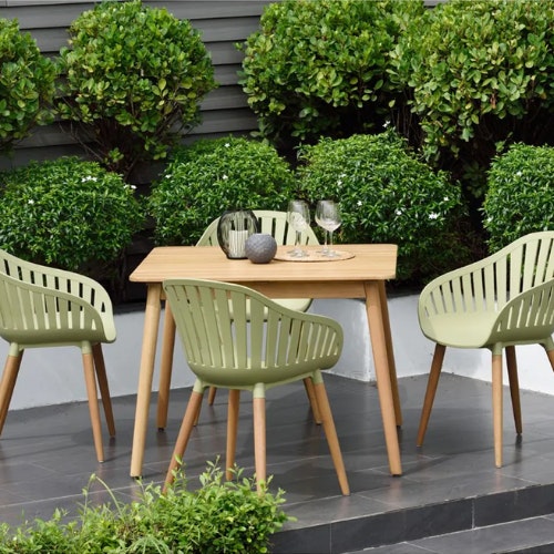 Lifestyle Garden Nassau 4 seat dining set