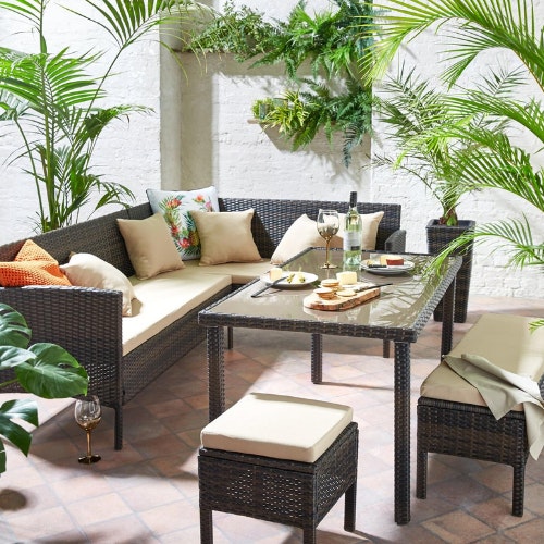 Monte Carlo Corner Dining Set