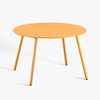 ANYDAY John Lewis & Partners Brights Round Metal Garden Coffee Table