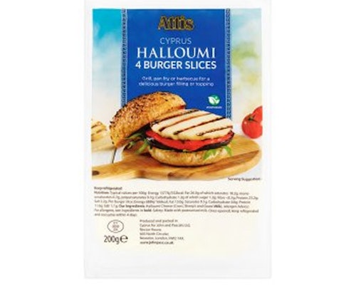 Attis Cyprus Halloumi 4 Burger Slices