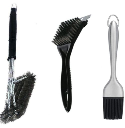 COSORO Set of 3 BBQ Grill Brushes