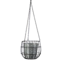 Contemporary Garden Hanging Basket Planter