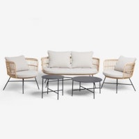 Manila 5 Piece Living Set