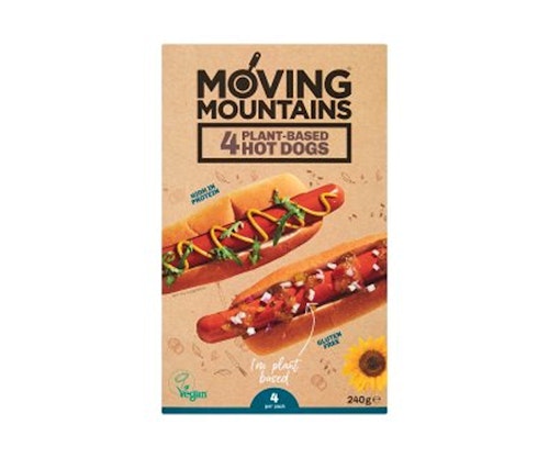 Moving Mountains Plant-Based Hot Dogs