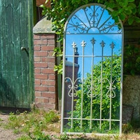 Woodside Bexley Outdoor Garden Arch Mirror