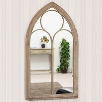 Eaton Cream Outdoor Window Mirror