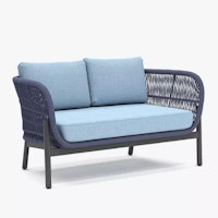 ohn Lewis & Partners Basket Rope Woven 2-Seat Garden Sofa