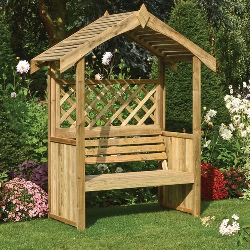 Penncross Wooden Arbour