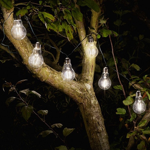 Solar Retro String Lights