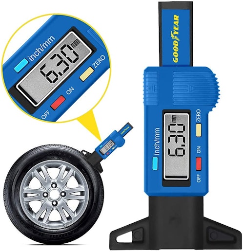 Goodyear Tyre Tread Depth Gauge