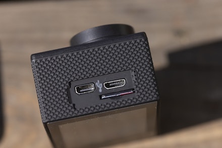 Charge-and-card-slots