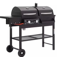 Premium Dual Fuel Charcoal & Gas Combi BBQ