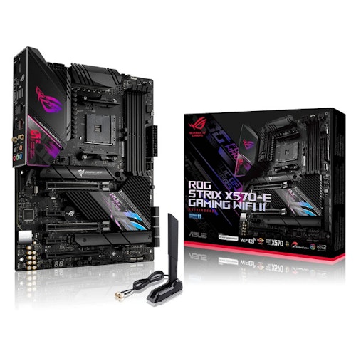 ASUS ROG STRIX X570-E GAMING WIFI II AMD Ryzen AM4 ATX motherboard