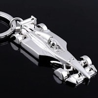 Formula 1 Racing Car Model Keyring
