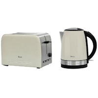 Swan Kettle and 2 Slice Toaster Twin Pack
