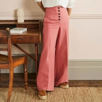 High Waist Wide Leg Trousers