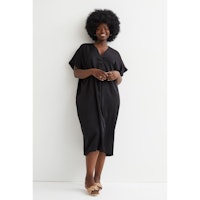 V-neck kaftan dress