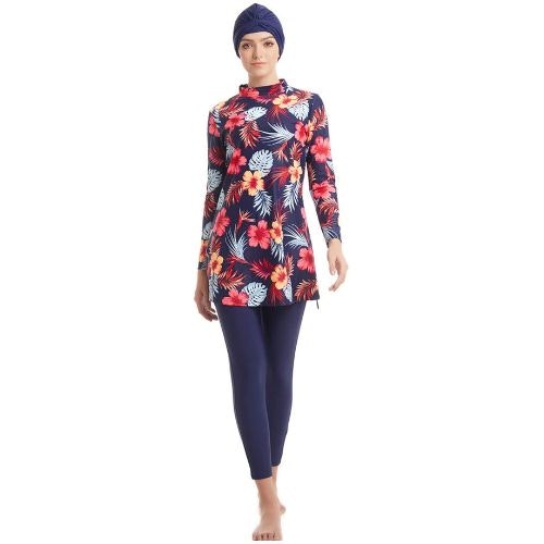 Women Modest Swimsuit Beachwear