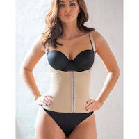 Hourglass Firm Control Back Smoothing Waist Cincher - Caramel