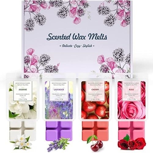DERDUFT Scented Soy Wax Melts 4 Pack