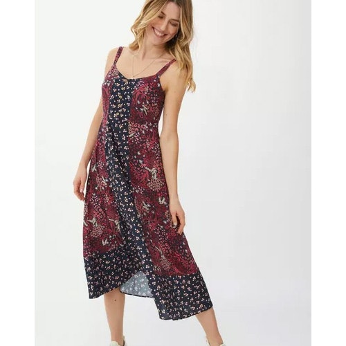 Wonderland Gardens Mix & Match Print Dress