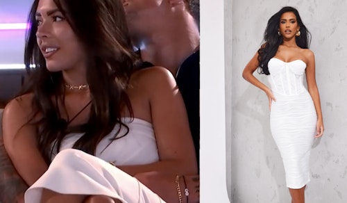 Gemma's White Bandage Dress