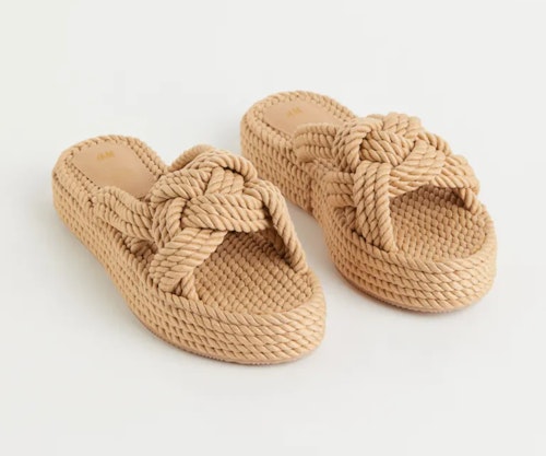 H&M Braid Slides