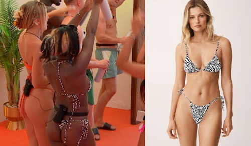 Indiyah's Zebra Bikini