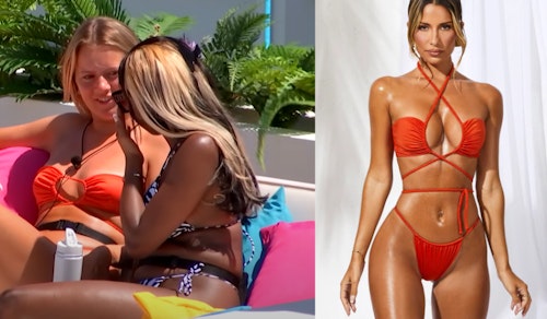 Tasha's Orange Bikini