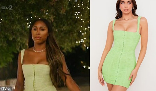 Afia's Green Entry Dress