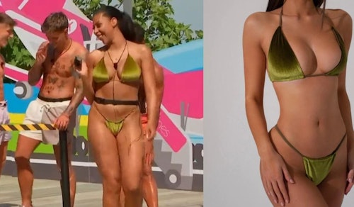Amber Green Bikini