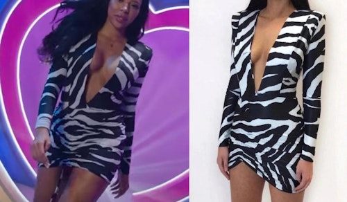 Amber's Zebra Print dress