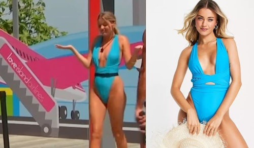 Tasha's Blue Swimsuit