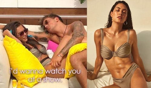 Gemma's Grey Bikini