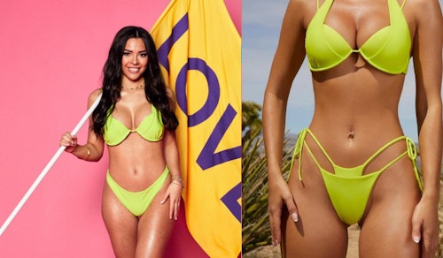 Love Island Gemma's Yellow Promo Bikini