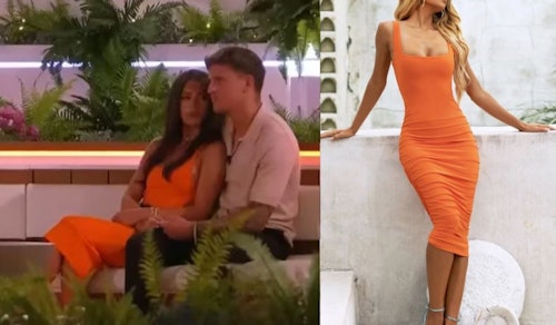 Gemma's Orange Dress
