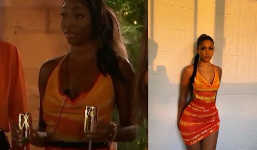 Indiyah's Orange Dress