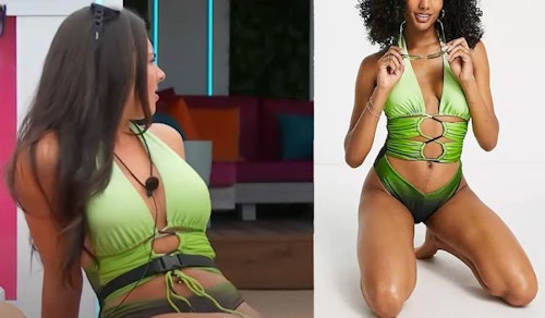 Paige's Green Bikini