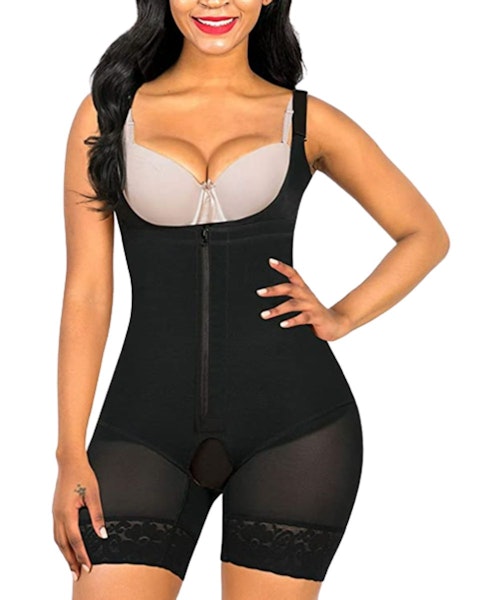 ShaperX Women Full Body Shaper - Black