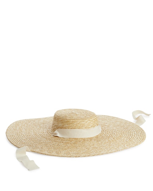what to buy this weekend Wide-Brimmed Straw Hat 55