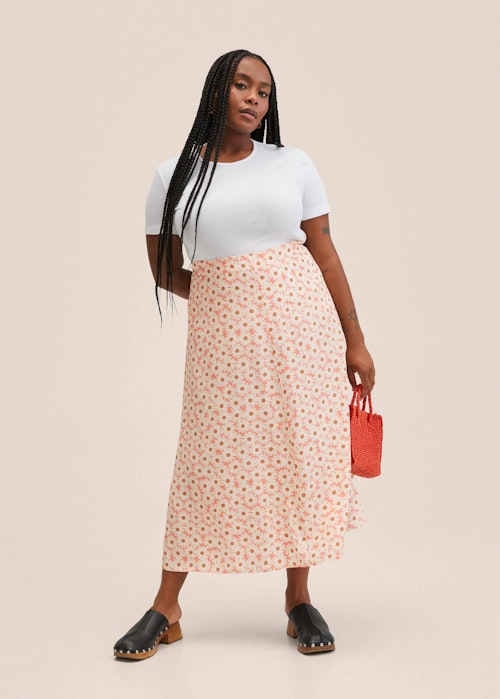 summer sales Mango, Flowy Printed Skirt, WAS £29.99 NOW £19.99