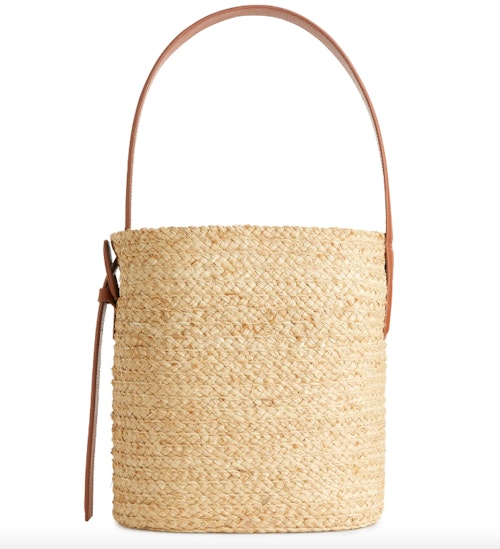 Arket, Straw Bucket Tote, £89