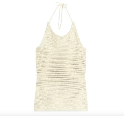 Arket, Crochet Halter-Neck Top, £45