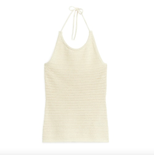 Arket, Crochet Halter Neck Top, £45