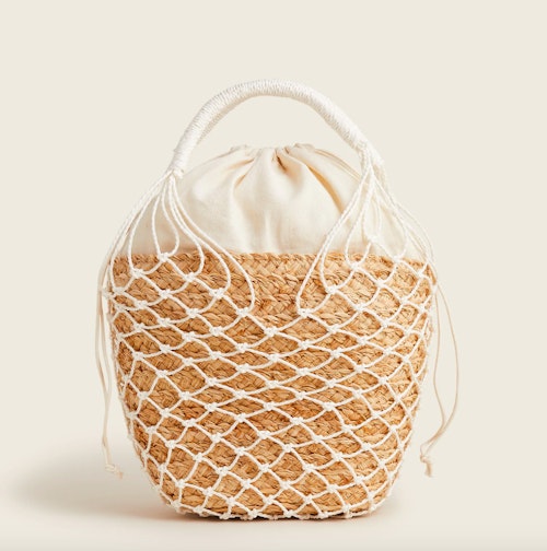 J.Crew, Sedona Basket Bag In Straw, £78
