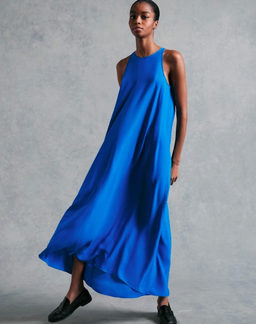 Summer Halter-Neck Dress + Belt, £150
