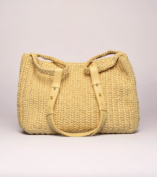 Nanushka, Raffia Mini Bag, £595