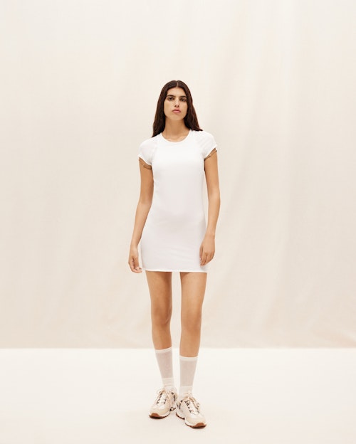 nike x jacquemus Short Sleeve Mini Dress, £160
